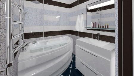 Дизайн ванної 8 кв. м (51 фото): оформлення інтер’єру кімнати, проекти планування
