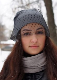shapka z vuallyu 59 foto model obrazi 36 - Шапка з вуаллю (59 фото): моделі і образи