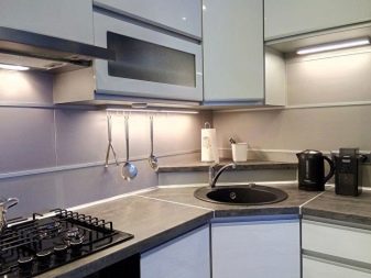 vbudovan kutov kuhn 39 foto plyusi m nusi kutovih kuhonnih garn tur v z vbudovanoyu pobutovoyu tehn koyu var anti dizaynu 14 - Вбудовані кутові кухні (39 фото): плюси і мінуси кутових кухонних гарнітурів з вбудованою побутовою технікою, варіанти дизайну